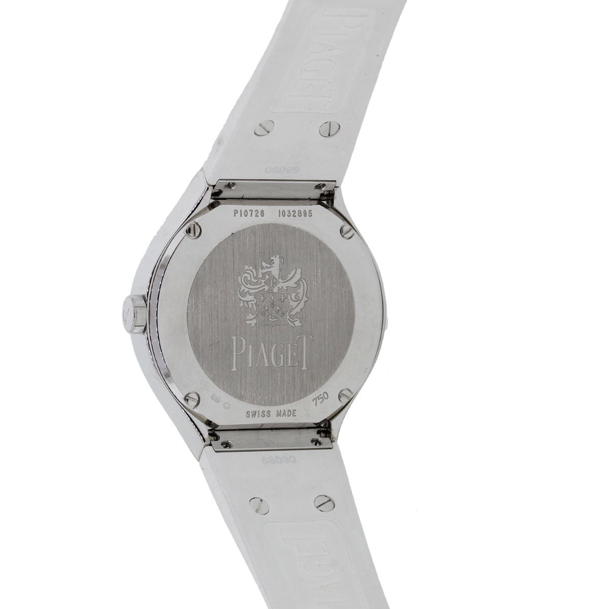 Women's Piaget White Gold Diamond Polo FortyFive Quartz Wristwatch circa 2013