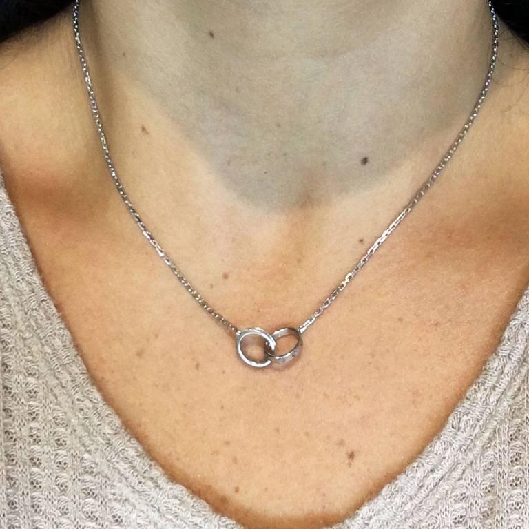 cartier love ring necklace