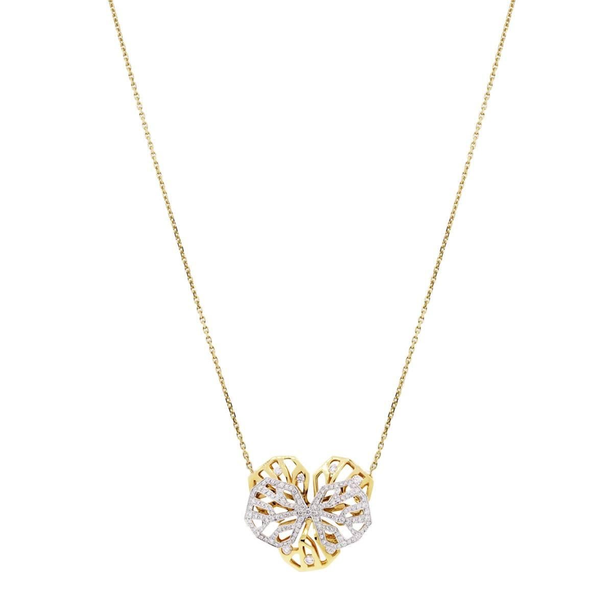 Designer: Cartier
Designer: Caresse D'orchidees 18k Two Tone Gold Necklace
Length: 15.5