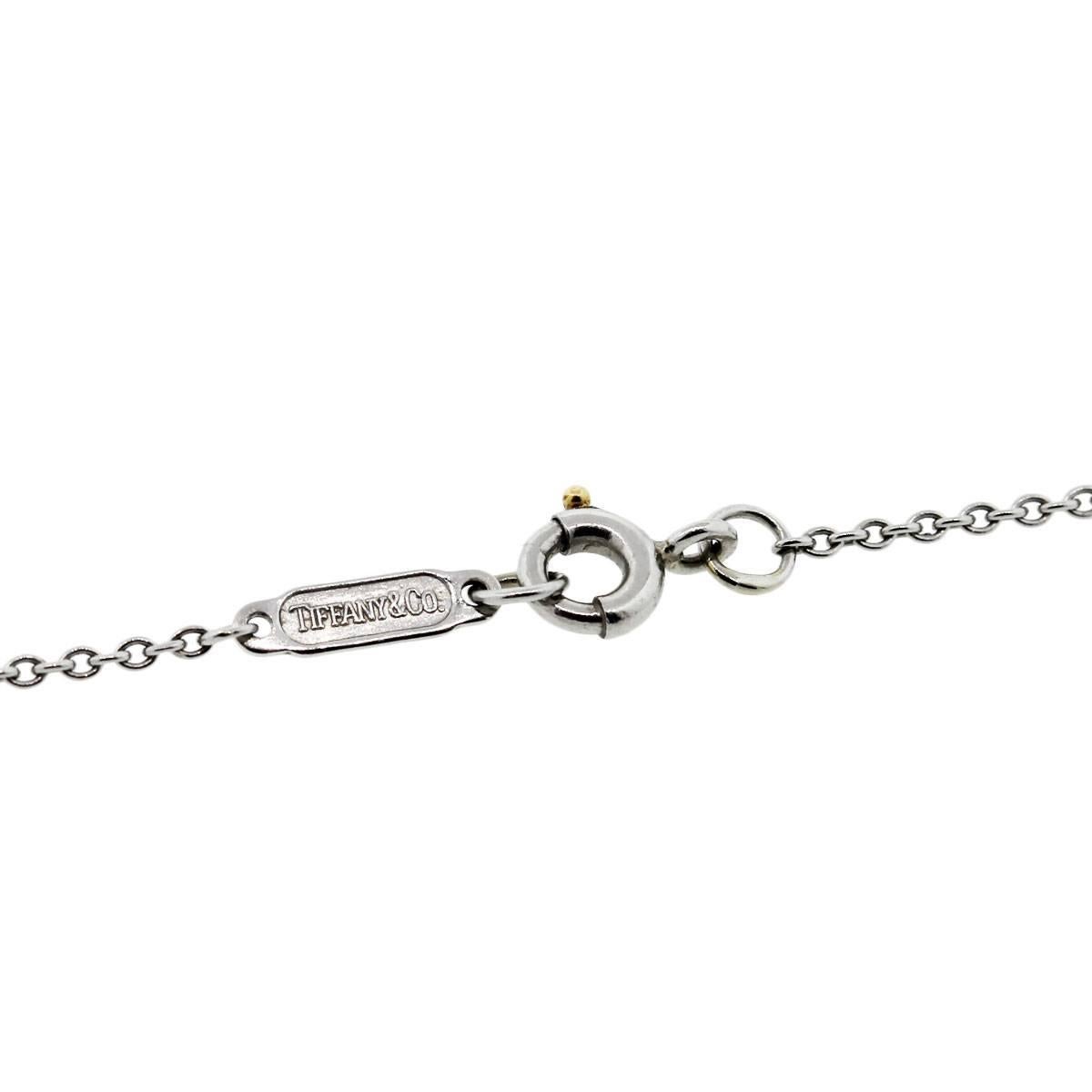 tiffany diamond bow pendant