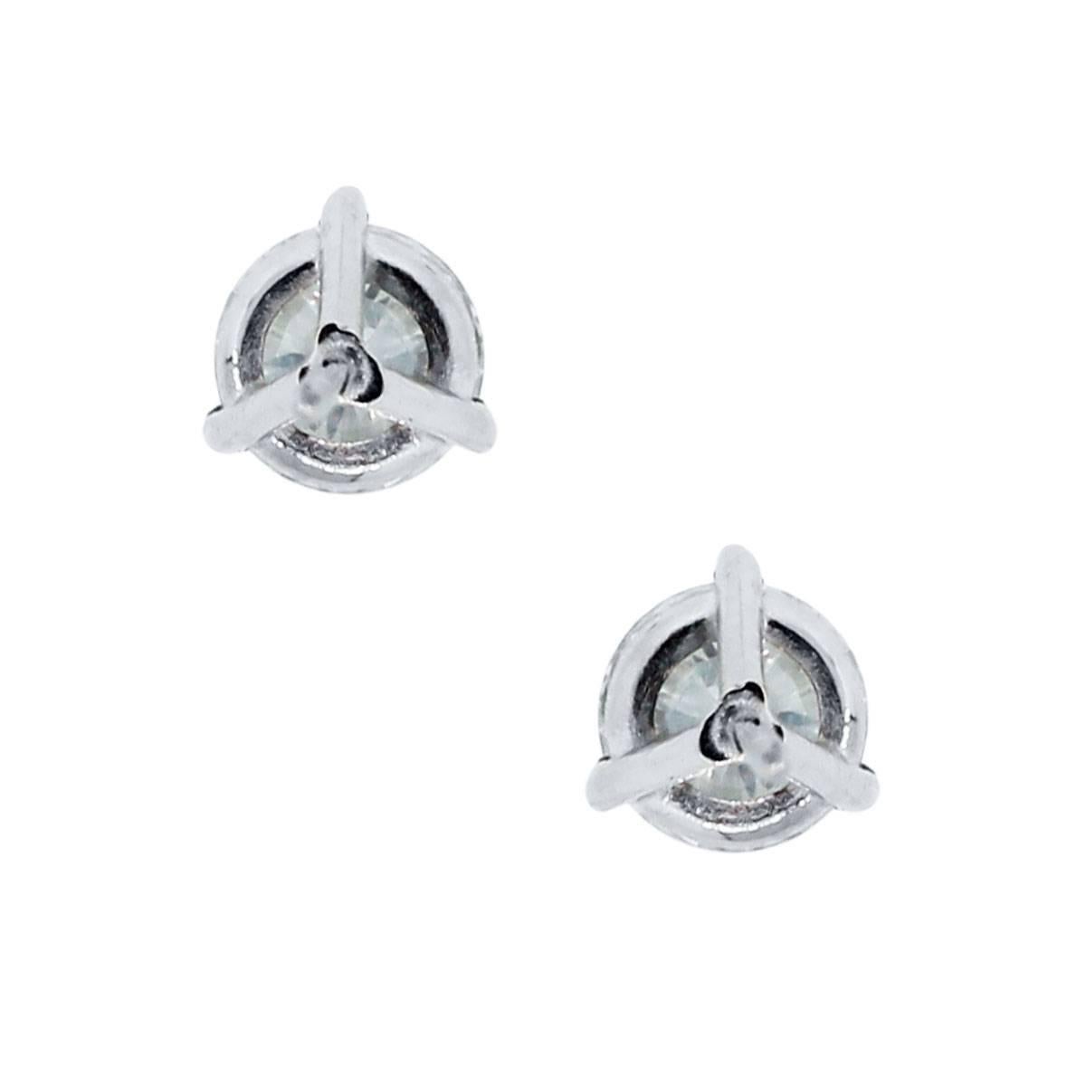  10.38 Carat Diamond Stud Earrings In Excellent Condition In Boca Raton, FL