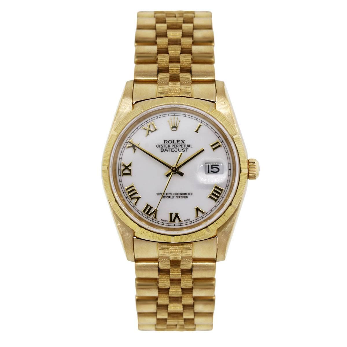 Brand: Rolex
Model: Datejust
Reference Number: 16248
Serial: 