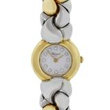 Chopard Yellow Gold Stainless Steel Diamond Dial Casmir Quartz Wristwatch