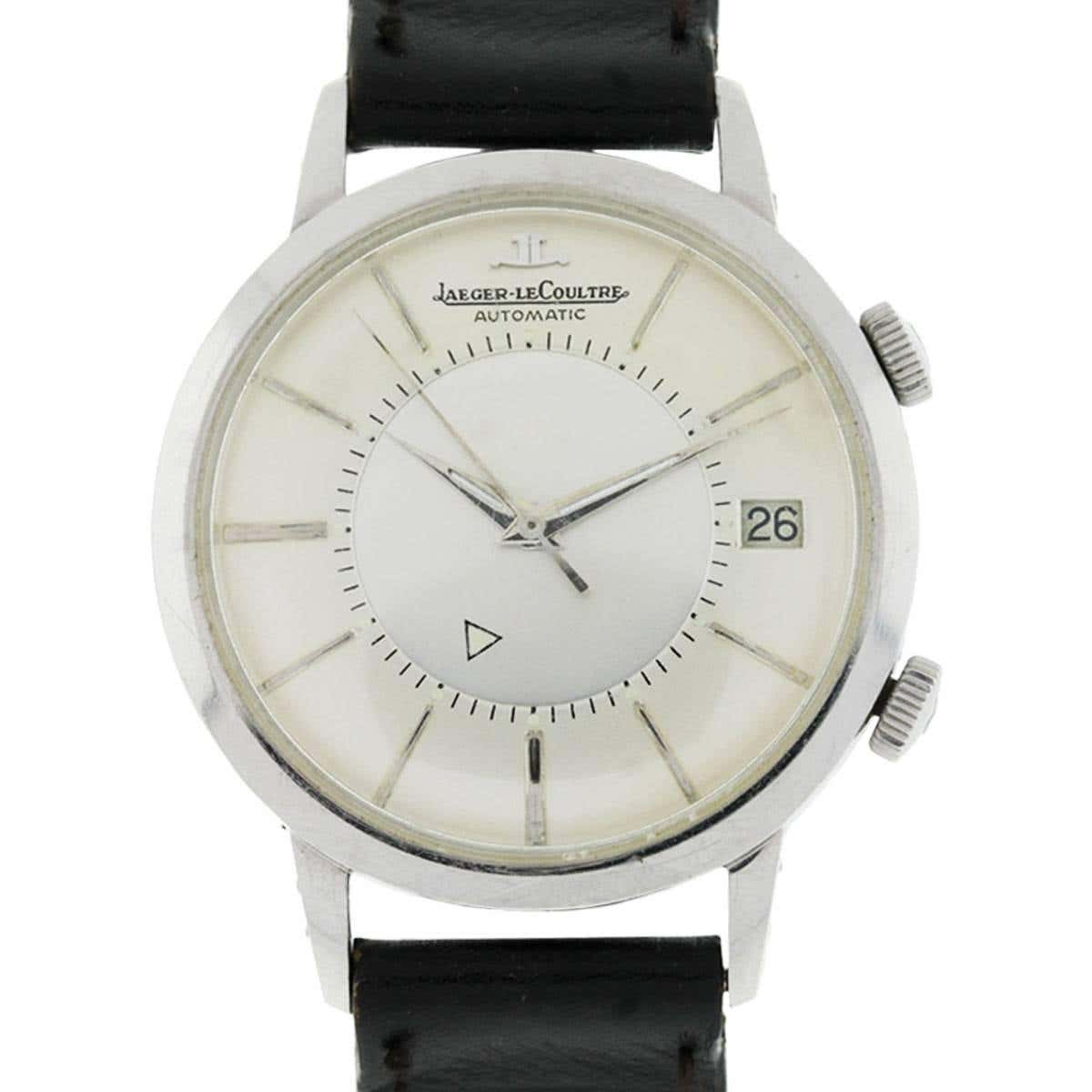 Jaeger LeCoultre Stainless Steel Memovox Automatic Wristwatch at ...