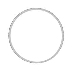 Tiffany & Co. Diamond Gold Metro Bangle Bracelet