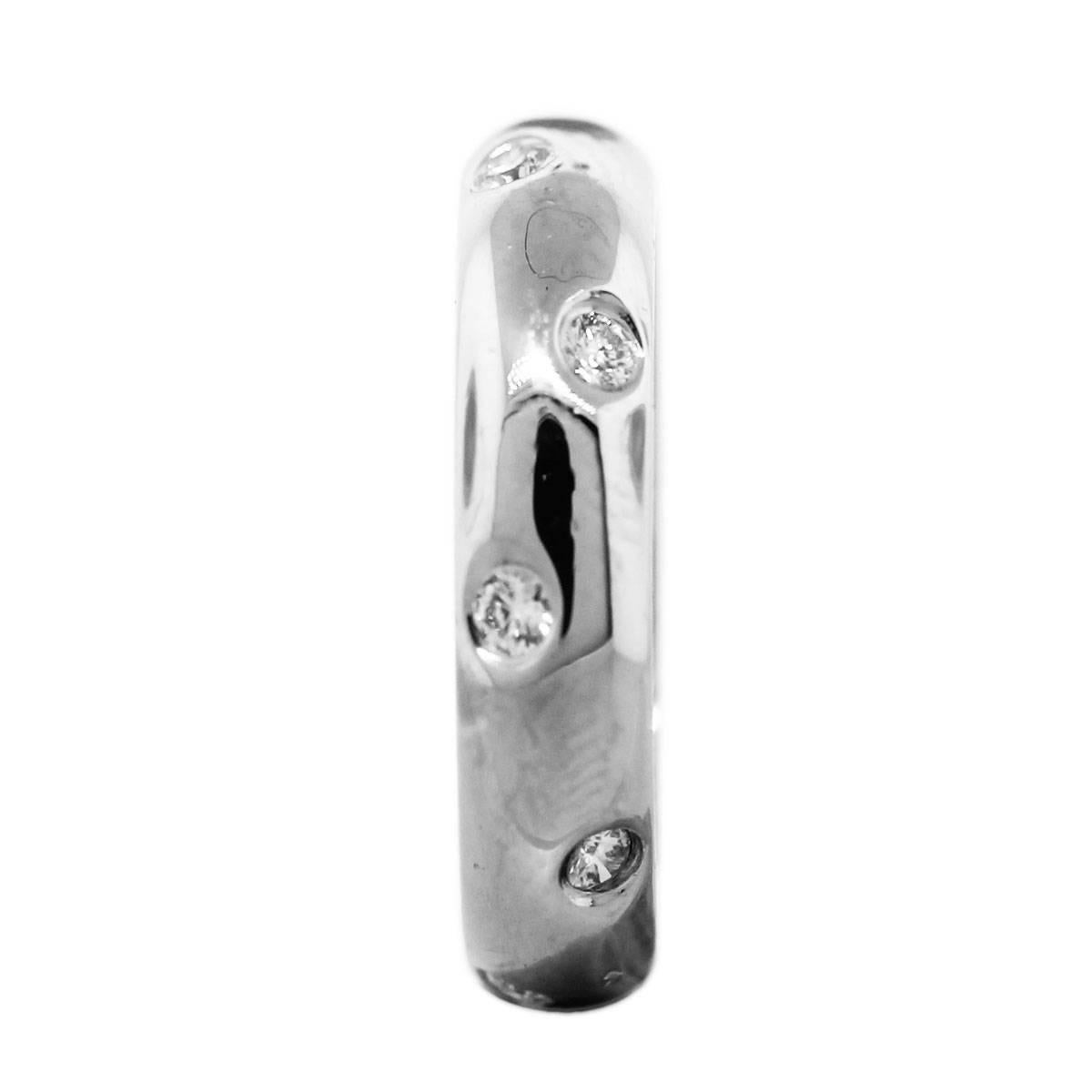 Tiffany & Co. Diamant Platin Etoile Band Ring mit Diamant Damen