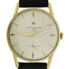 Vacheron Constantin Yellow Gold Turler Manual Wind Wristwatch 10