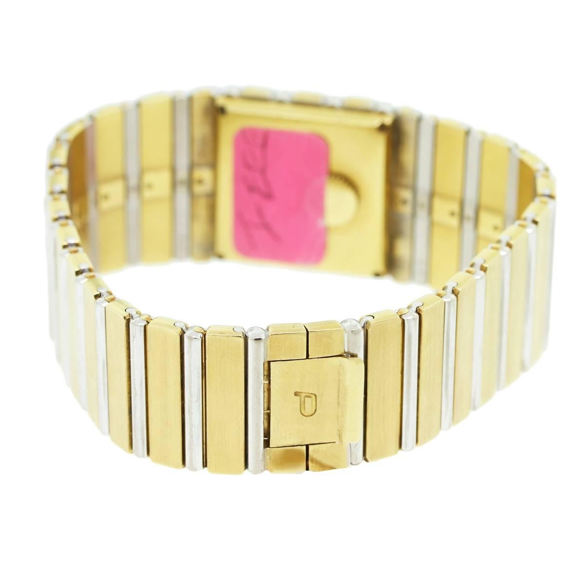 Women's Piaget Polo White and Yellow Gold Polo Quartz Wristwatch