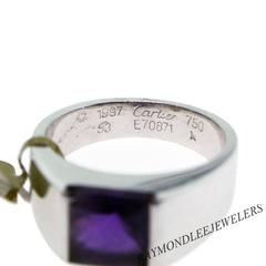 Cartier  Tank Amethyst Ring