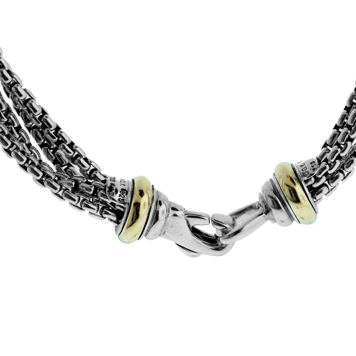 david yurman two tone necklace