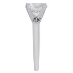 2.09 Carat GIA Certified Diamond Platinum Engagement Ring