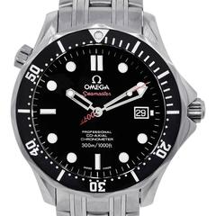 Omega Stainless Steel James Bond Seamaster Limited Edition Automatic Wristwatch