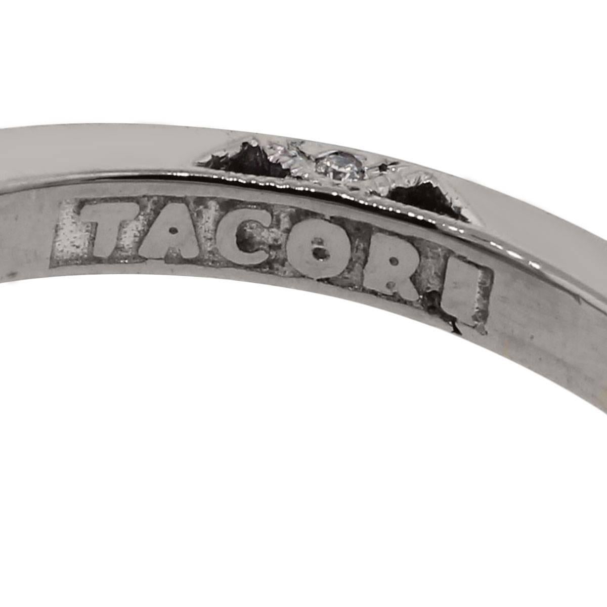 Tacori 0.50 Carat Diamond Ring In Excellent Condition For Sale In Boca Raton, FL