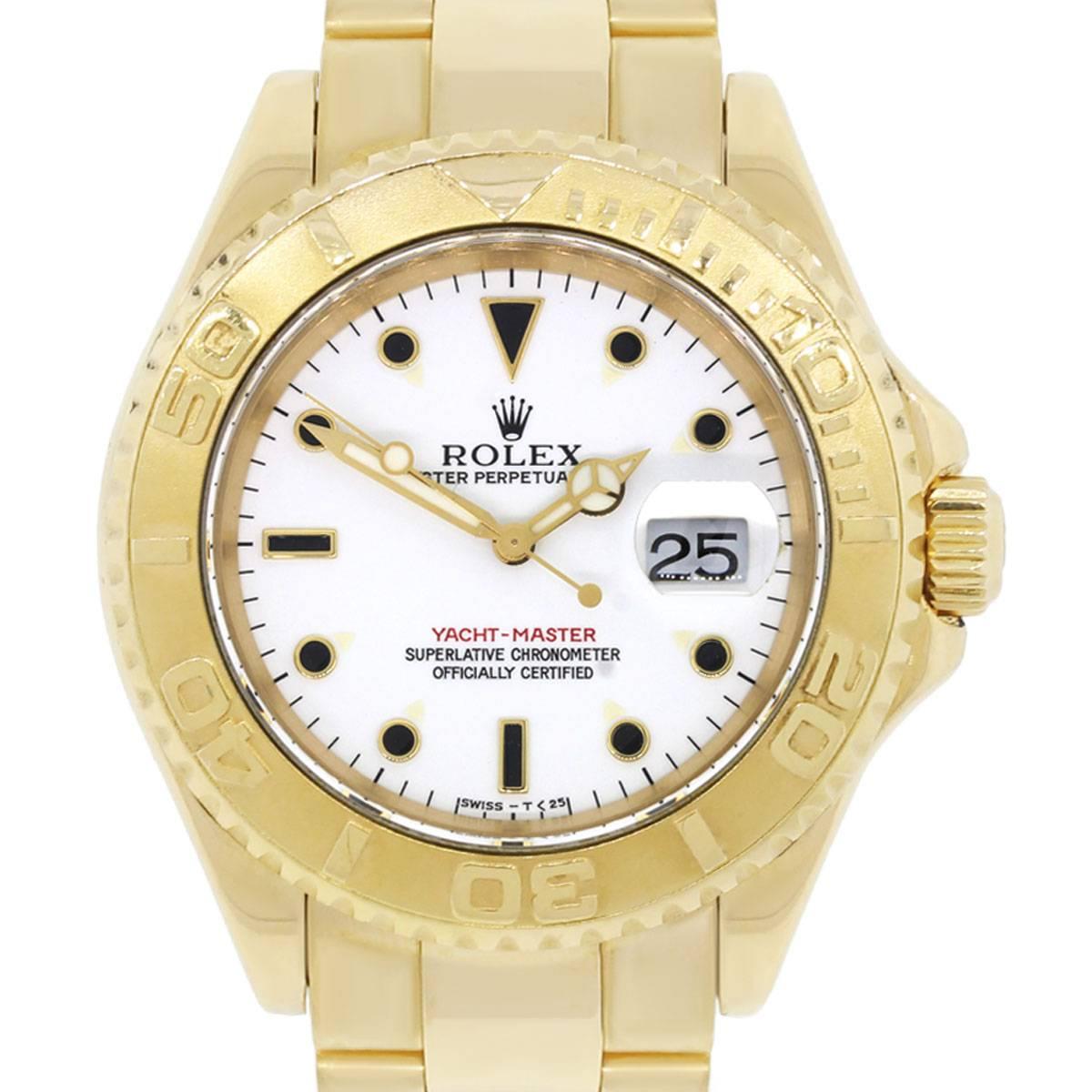 Rolex Yachtmaster Automatic Wristwatch Ref 16628
