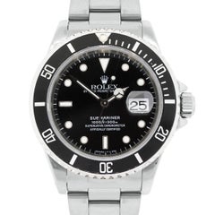 Rolex Stainless Steel Submariner Automatic Wristwatch Ref 16610