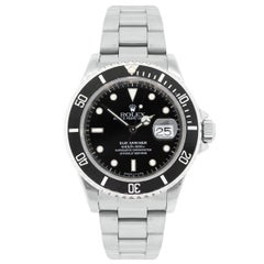 Rolex Stainless Steel Submariner Automatic Wristwatch Ref 16610