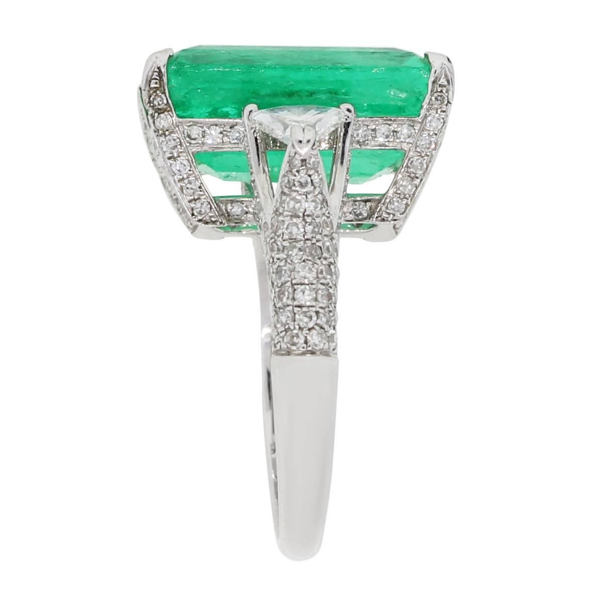 14 carat emerald ring