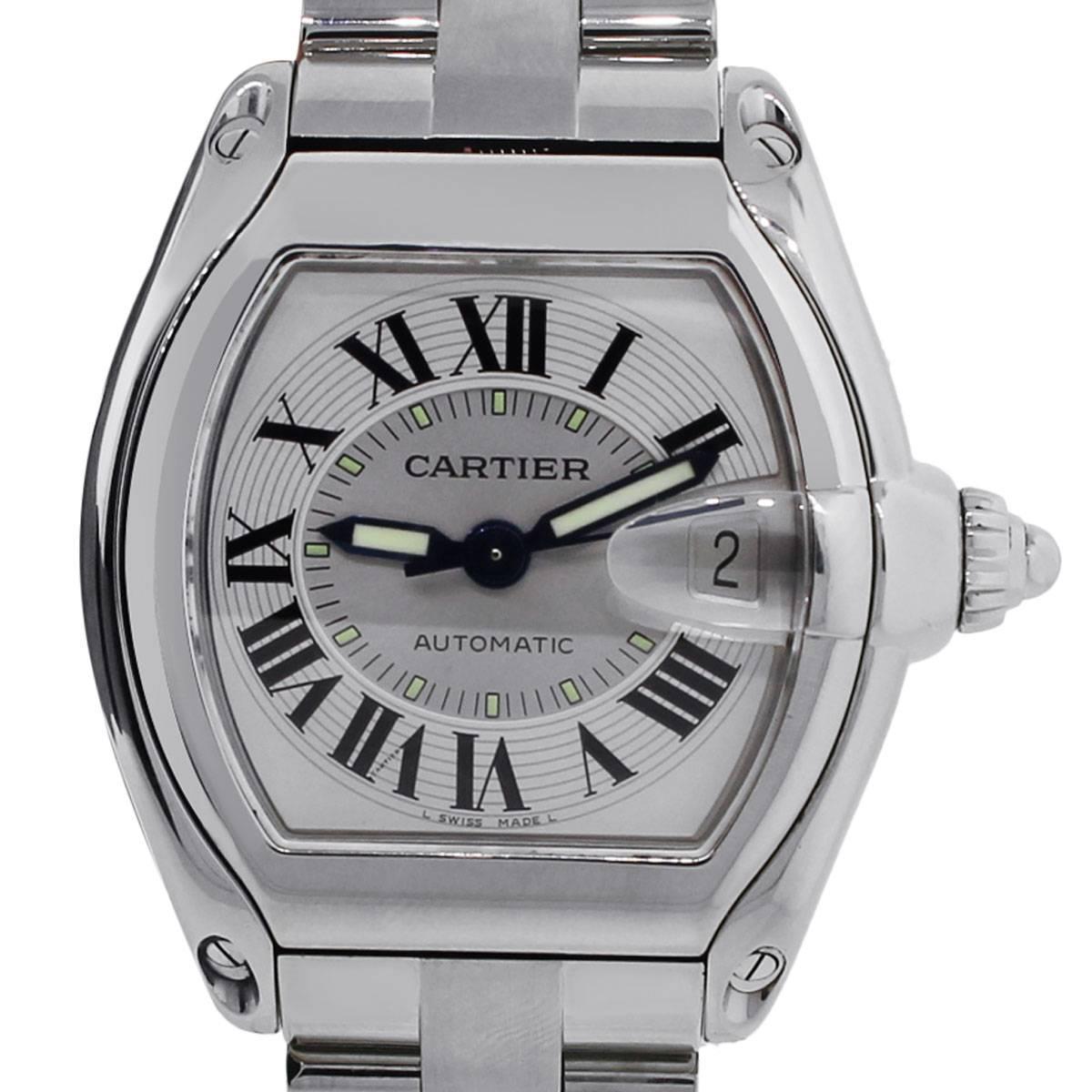 Cartier Stainless Steel Roadster Automatic Wristwatch ref 2510