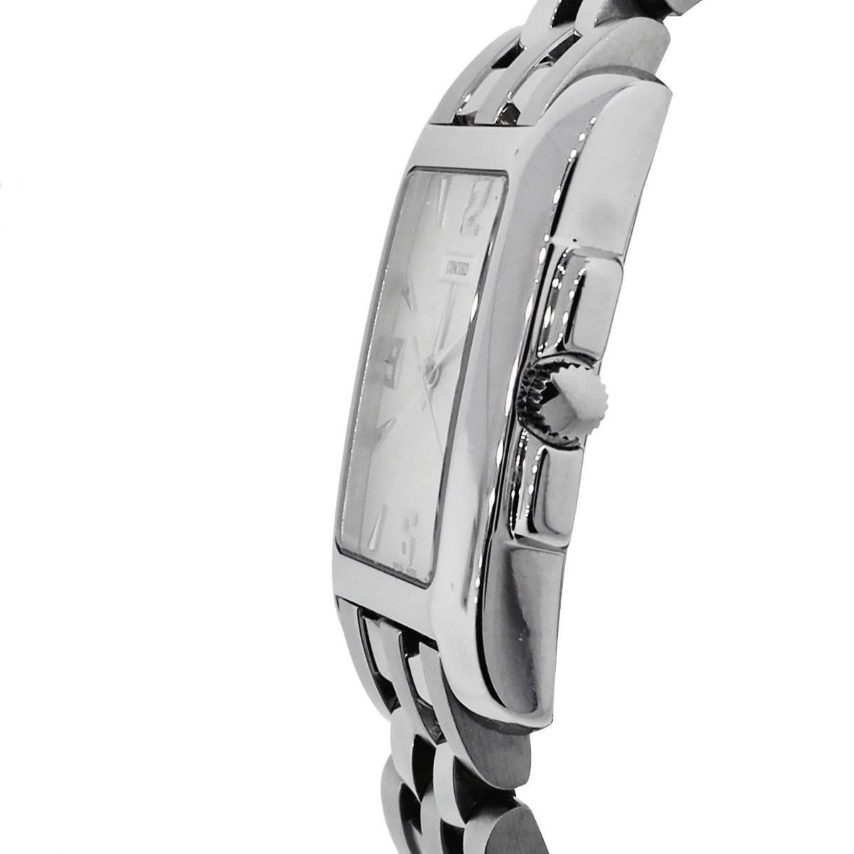  Montre-bracelet Sportivo Concord à maillons à quartz en acier inoxydable Excellent état - En vente à Boca Raton, FL