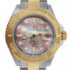 Rolex yellow gold stainless steel Yachtmaster Automatic Wristwatch Ref 16623 5