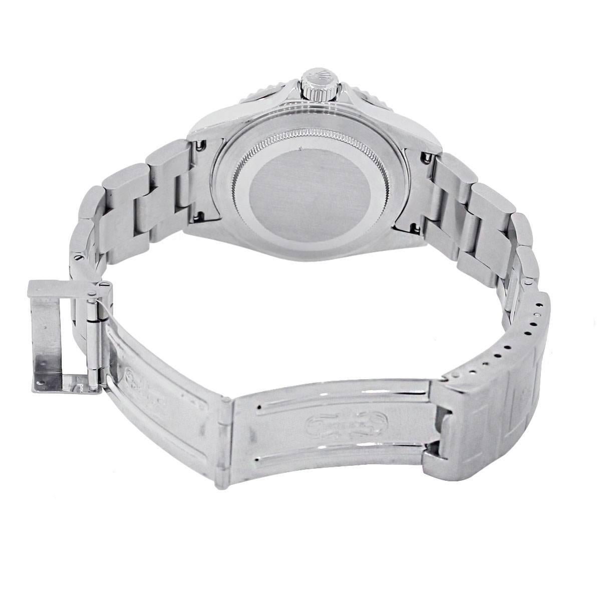 Rolex Stainless steel Submariner Automatic Wristwatch Ref 16610  1