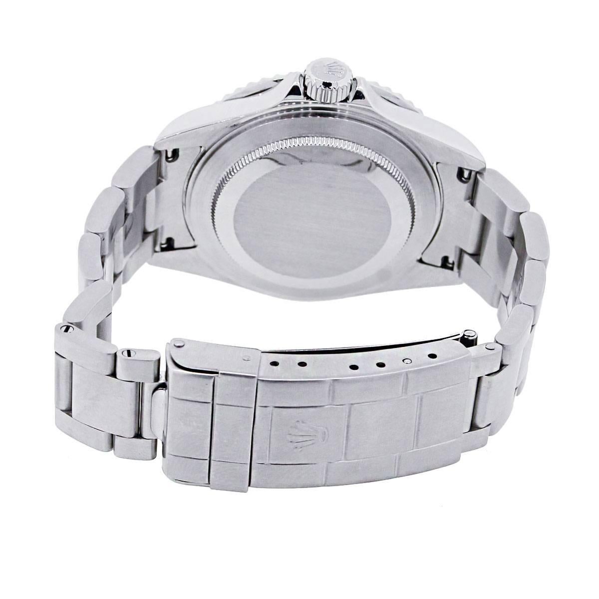 Men's Rolex Stainless steel Submariner Automatic Wristwatch Ref 16610 