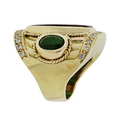 Large Carnelian Intaglio Ring