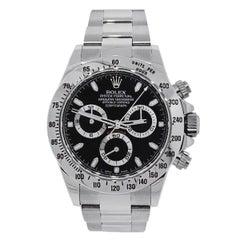 Rolex Stainless Steel Daytona Chronograph Automatic Wristwatch Ref 116520