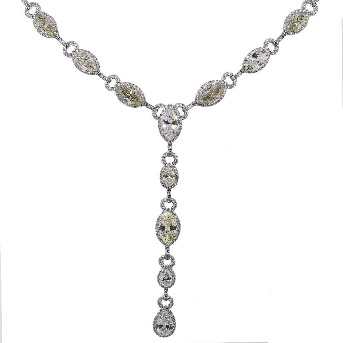 platinum lariat necklace