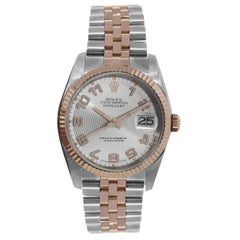 Rolex Two Tone Datejust Automatic Wristwatch Ref 116231