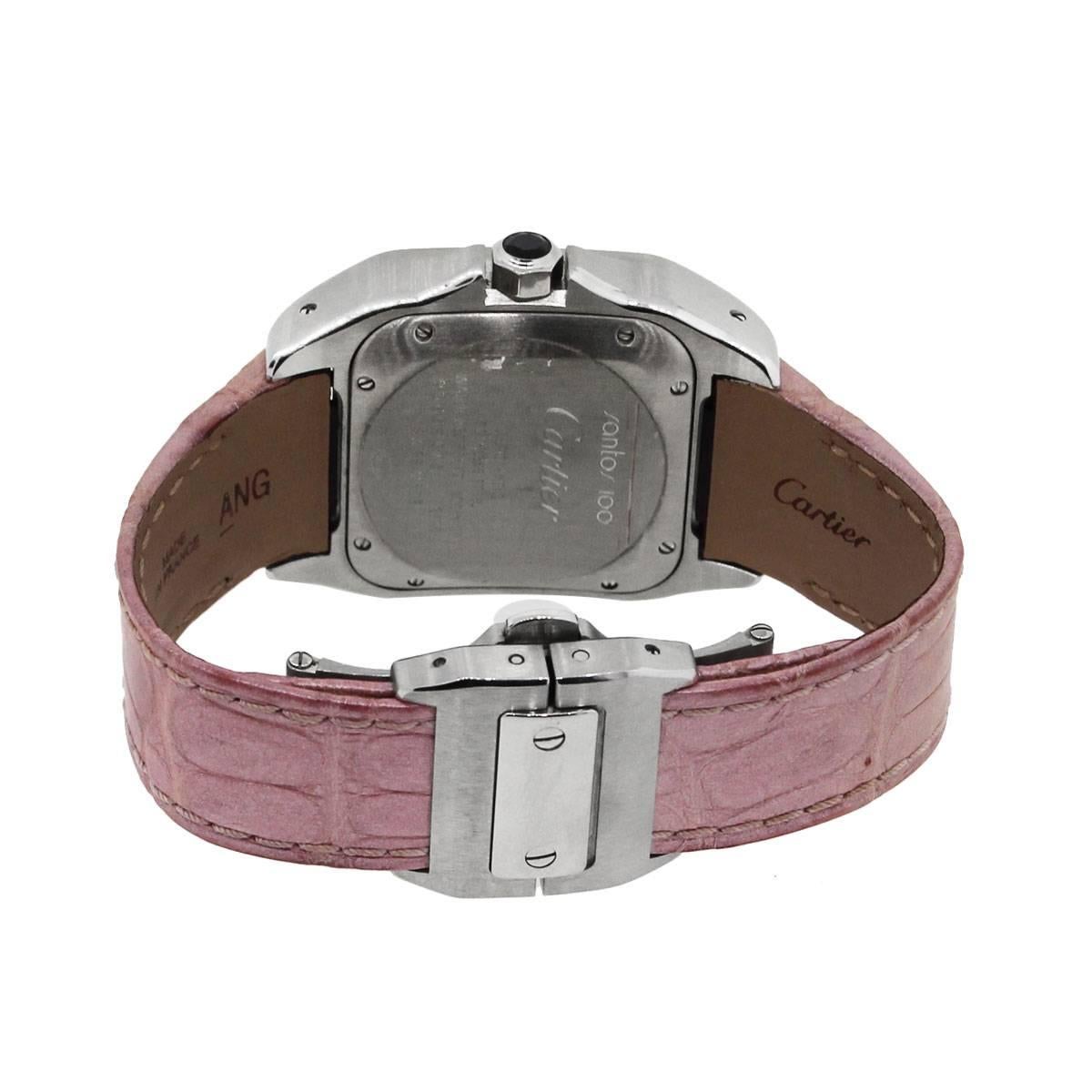 Women's Cartier Santos 2878 Automatic Wristwatch  