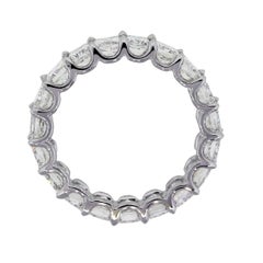 Radiant Cut Diamond Eternity Band