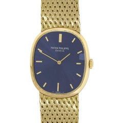 Vintage Patek Philippe yellow gold Ellipse Manual wind Wristwatch Ref 3748/1 