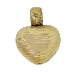 Roberto Coin Elephant Skin Heart Pendant