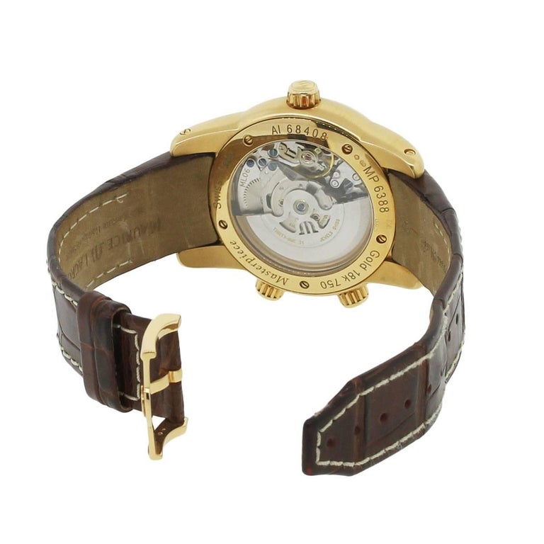 Maurice Lacroix rose gold Masterpiece Reveil Globe ...