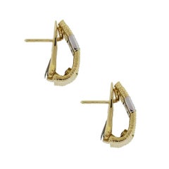 Roberto Coin Elephant Skin Diamond Earrings