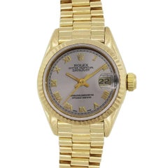 Rolex Ladies Yellow Gold Datejust Presidential Automatic wristwatch