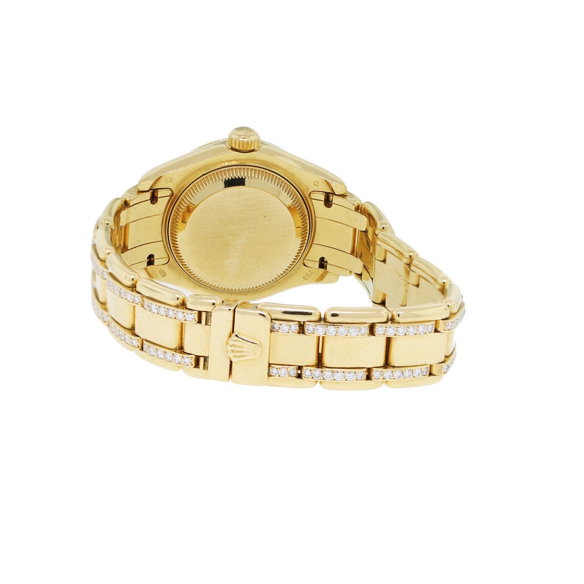 Rolex Ladies Yellow Gold Diamond Masterpiece Wristwatch Ref 80298 2