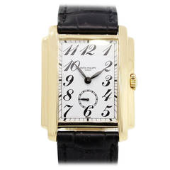 Used Patek Philippe Yellow Gold Automatic Gondolo Wristwatch