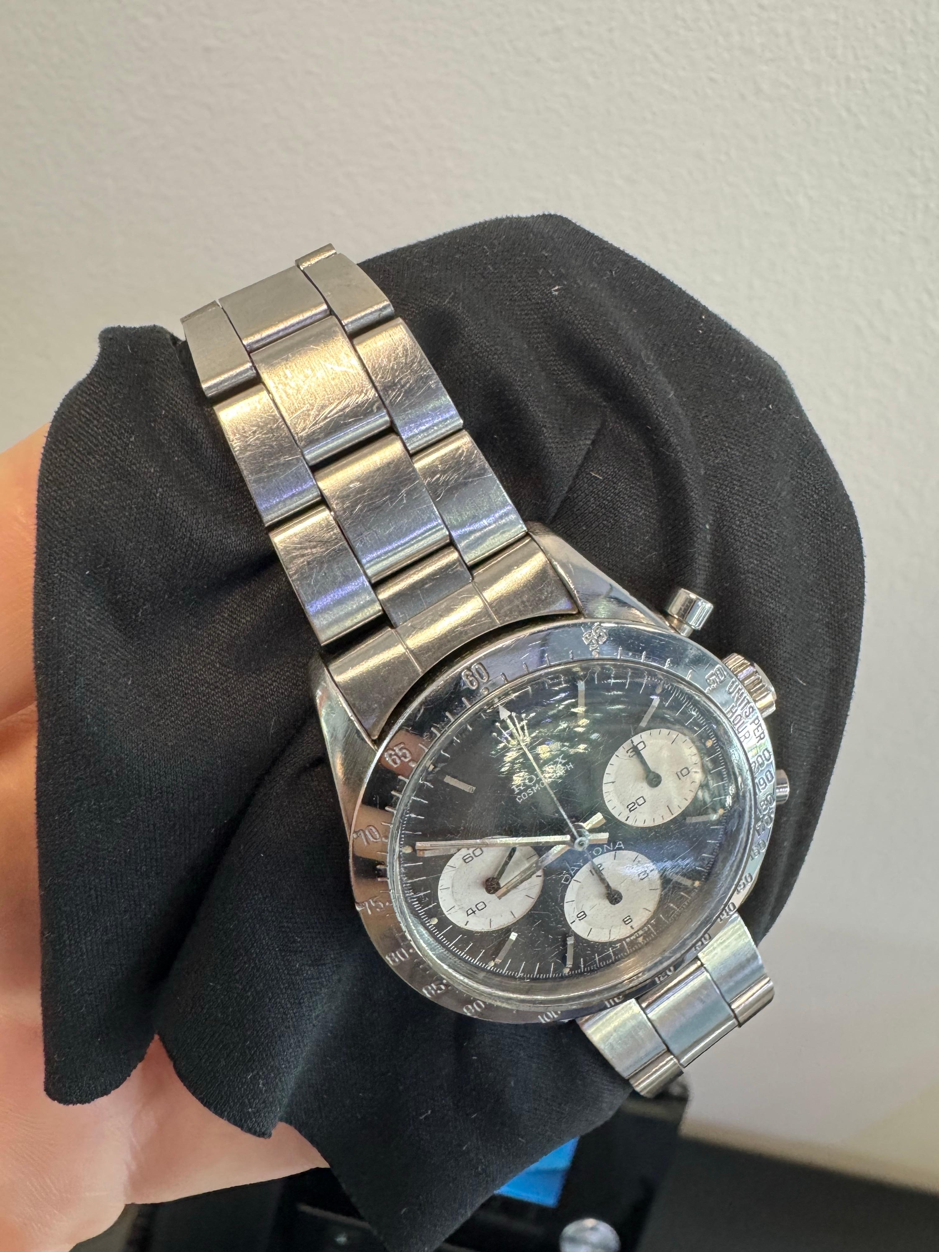 Reloj Rolex 6239 Daytona Acero Inoxidable en Stock en venta 3