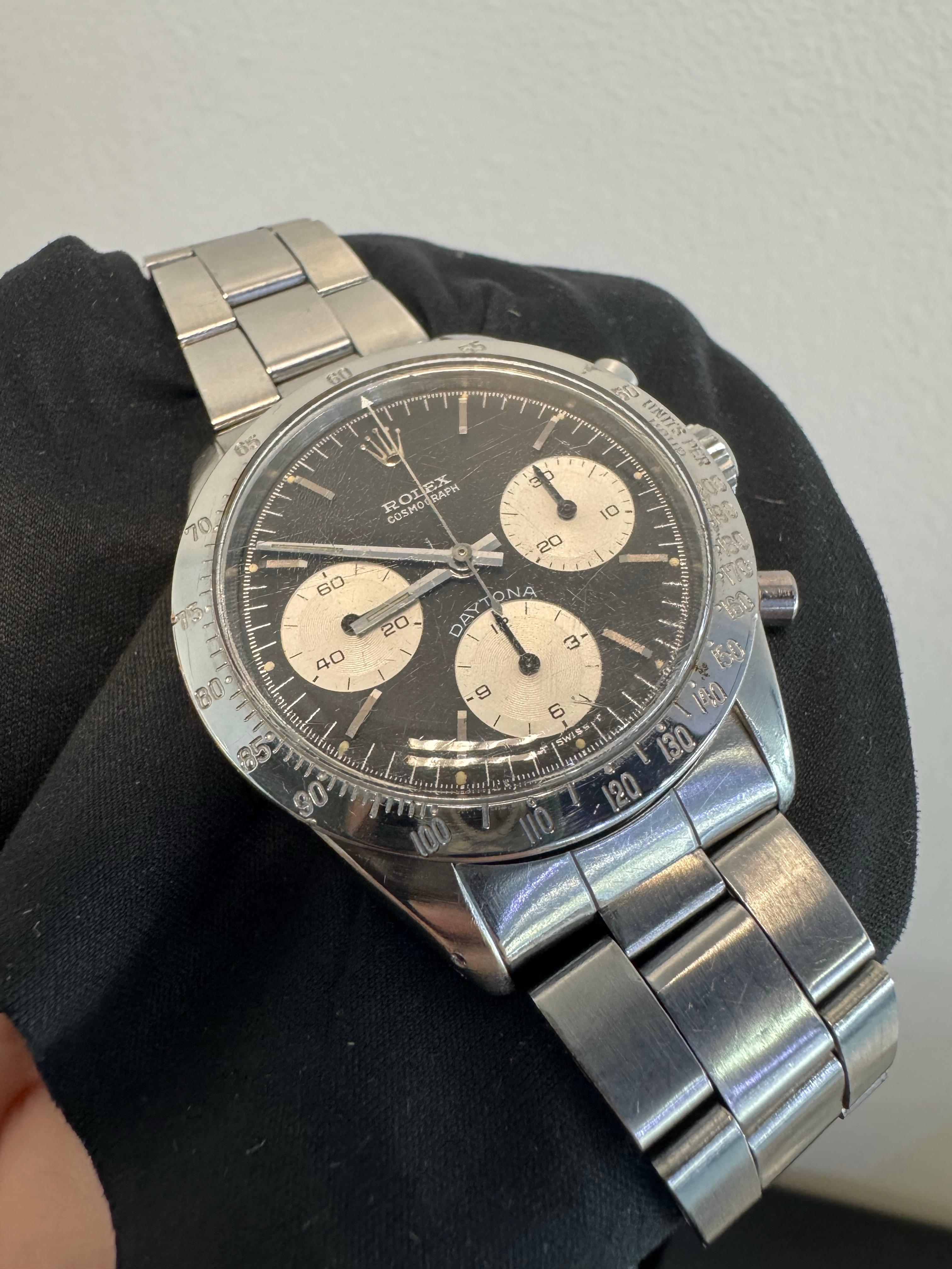 Reloj Rolex 6239 Daytona Acero Inoxidable en Stock en venta 4