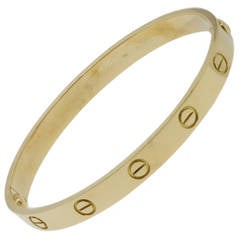 Cartier Gold LOVE Bangle Bracelet