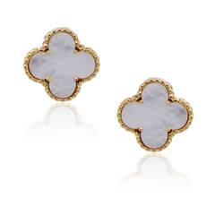 Van Cleef & Arpels Perlée earrings