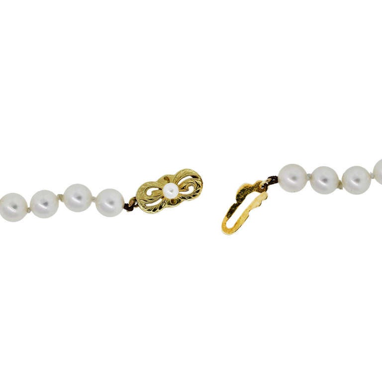 Women's Mikimoto Akoya Pearl Necklace