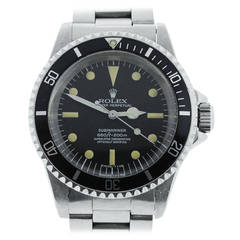 Rolex Stainless Steel Submariner Automatic Wristwatch Ref 5512