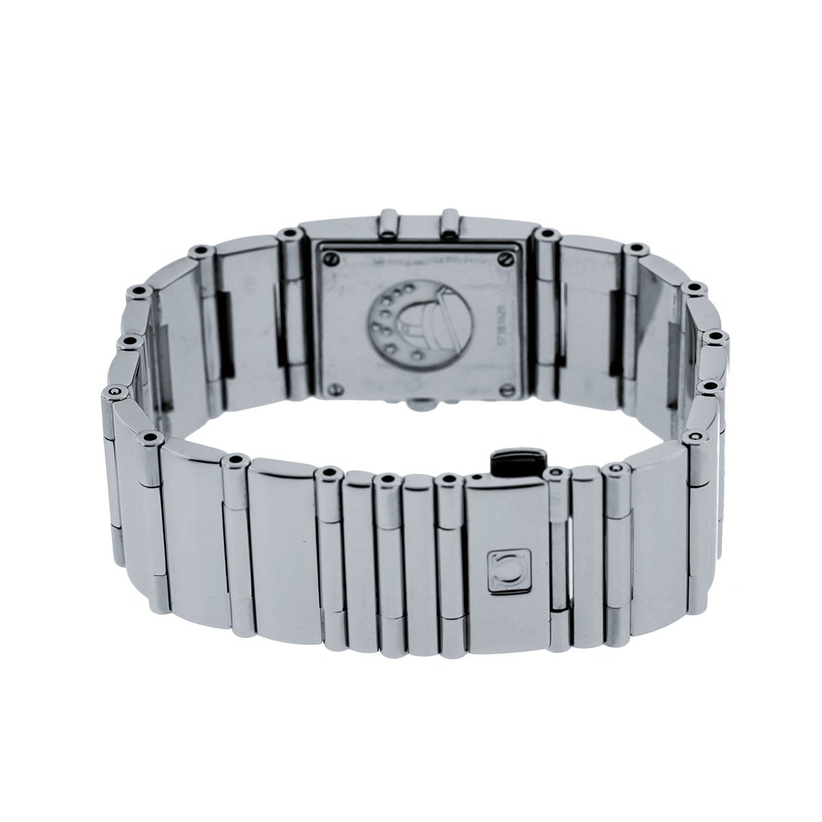 omega constellation ladies diamond bezel