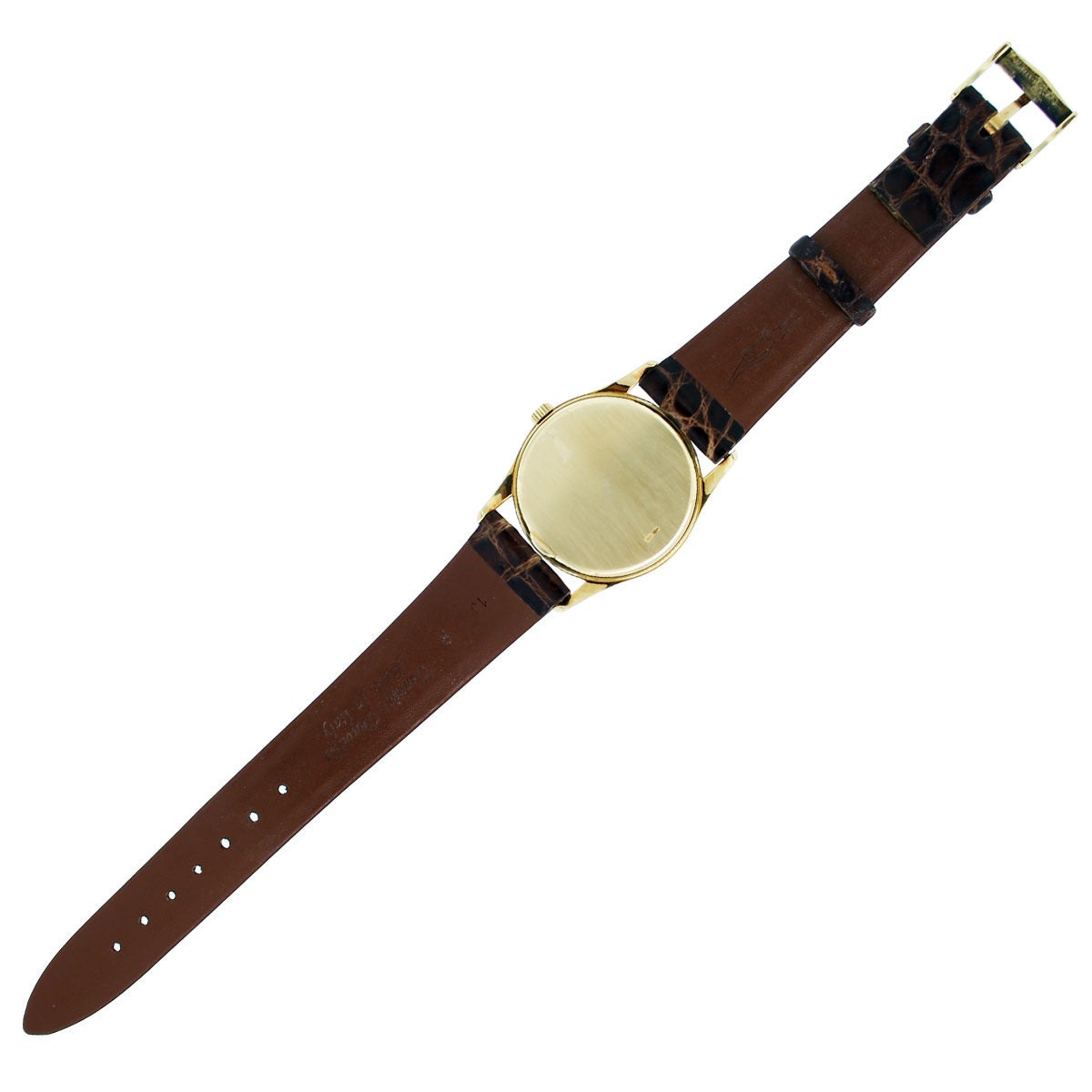 Patek Philippe Yellow Gold Calatrava Wristwatch Ref 3796 D 1