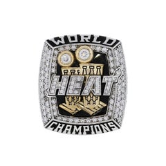 Miami Heat 2013 World Championship Onyx Gold Executive II Ring