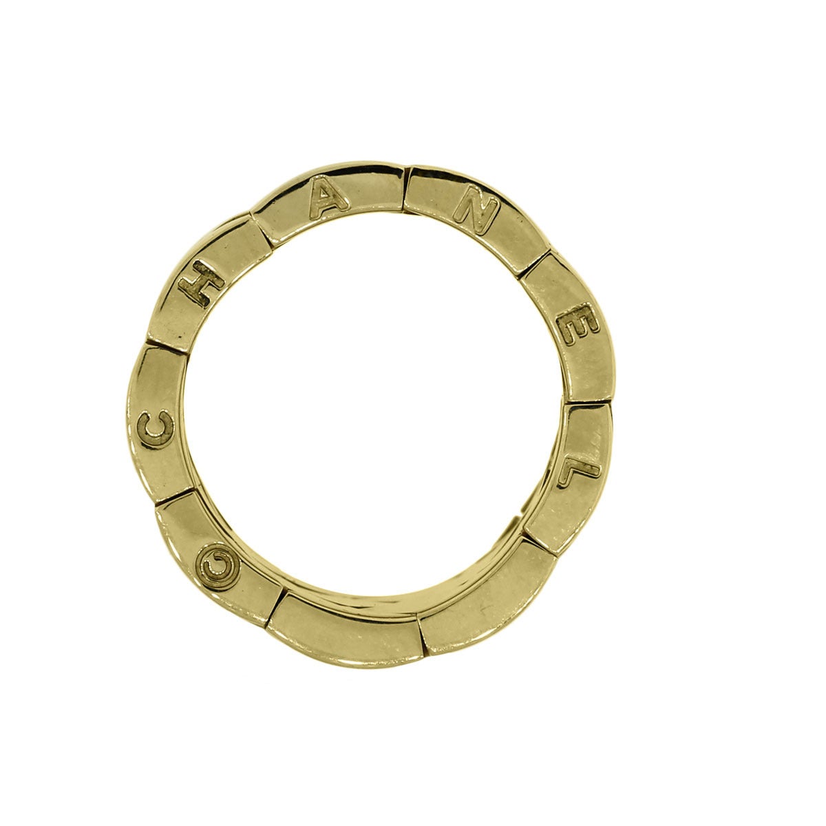 Style: Chanel Matelasse 18k Yellow Gold Wide Ring
Material: 18k Yellow Gold
Ring Measurements: 0.90