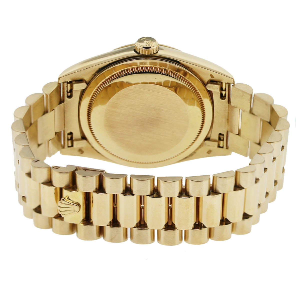 Men's Rolex Yellow Gold Diamond Lapis Presidential Day-Date Wristwatch Ref 18238